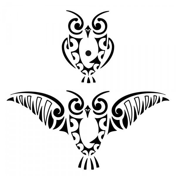 owl tattoos | Tribal Owl Tattoo Designs Tattoos Zi...