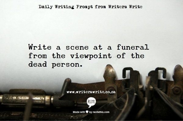 Daily Writing Prompt - Writers Write Creative Blog...