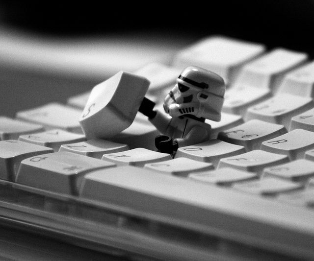 Esc! by gravis86 #Stormtrooper #Keyboard