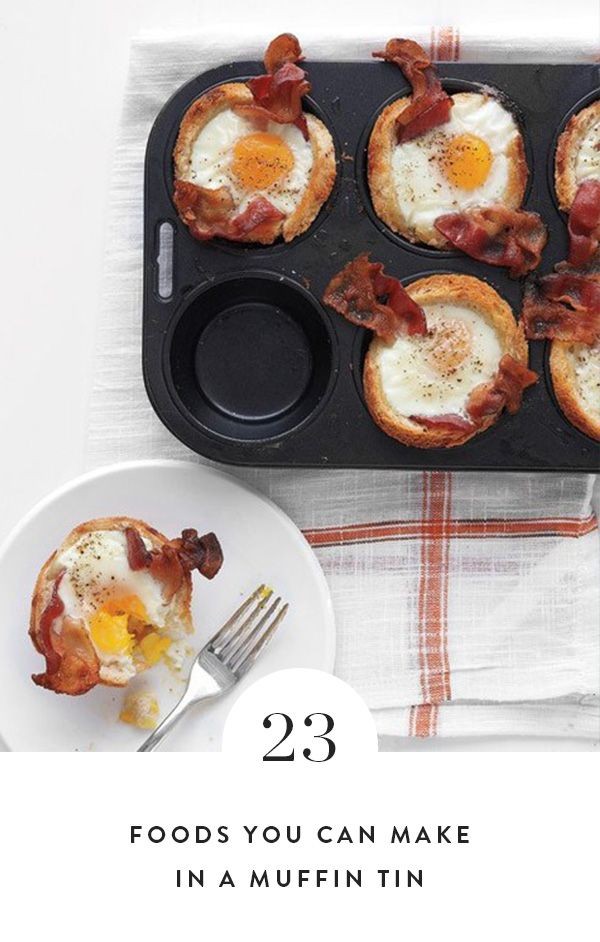 23 Foods You Can Make in a Muffin Tin. What a vers...