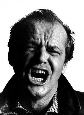 Jack Nicholson. Photo by David Bailey.