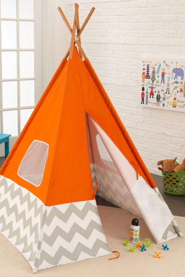 A teepee is the perfect place for a kid to play! A...