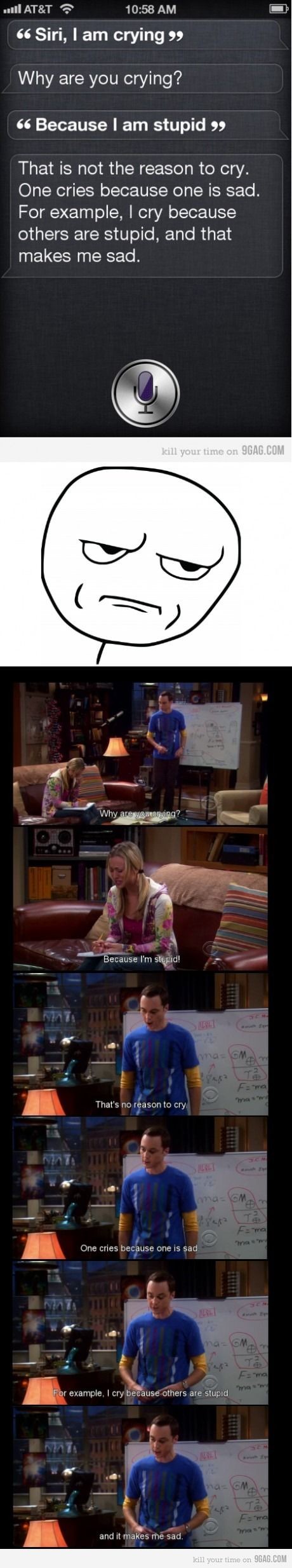 Siri watches Big Bang Theory!!!