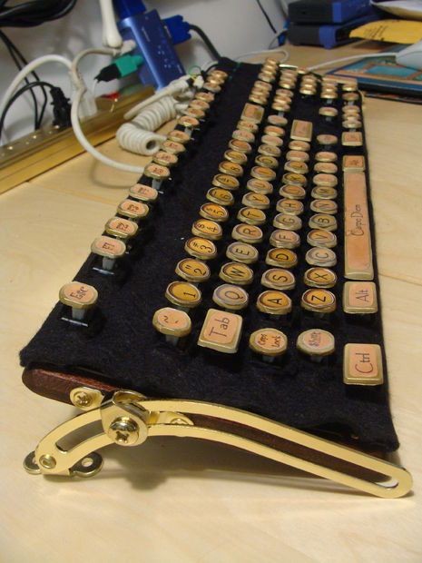 The Warehouse 13 Geek in me needs this keyboard! T...