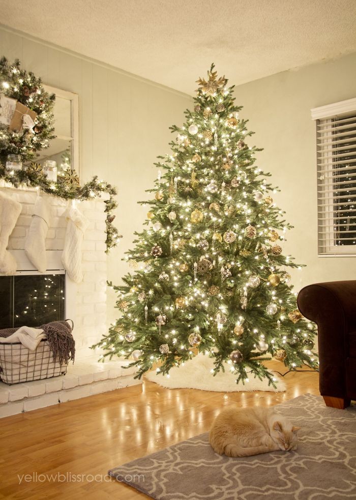 Check out these ideas for a rustic glam Christmas...