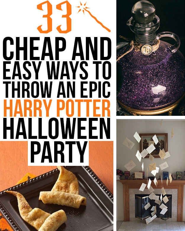 33 Cheap And Easy Ways To Throw An Epic Harry Pott...