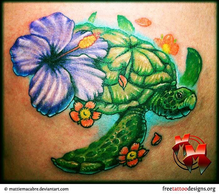 Turtle Tattoos | Polynesian and Hawaiian Tribal Tu...