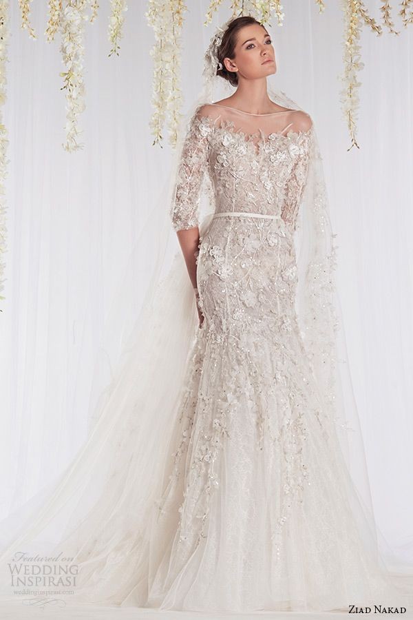 ziad nakad 2015 haute couture bridal wedding dress...