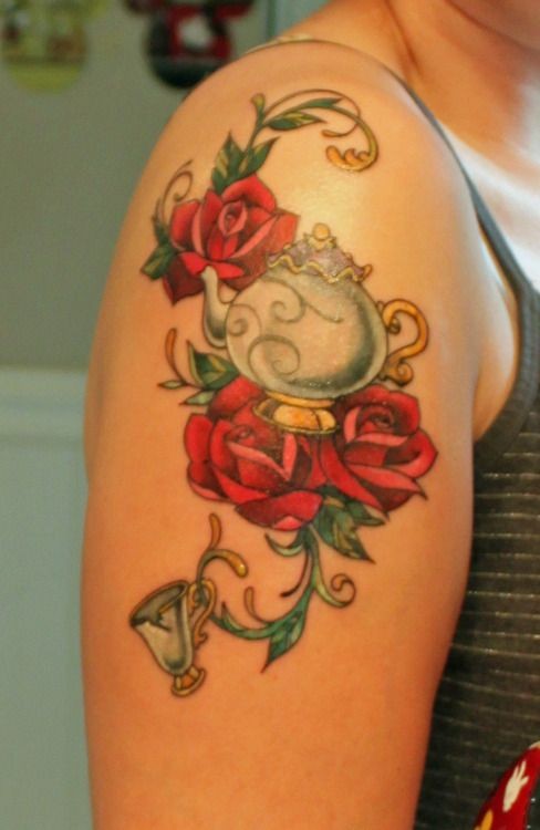 Completely Awesome Disney Tattoos - Mrs. Potts