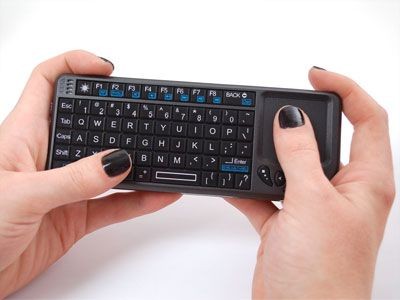 Miniature Wireless USB Keyboard with Touchpad Perf...