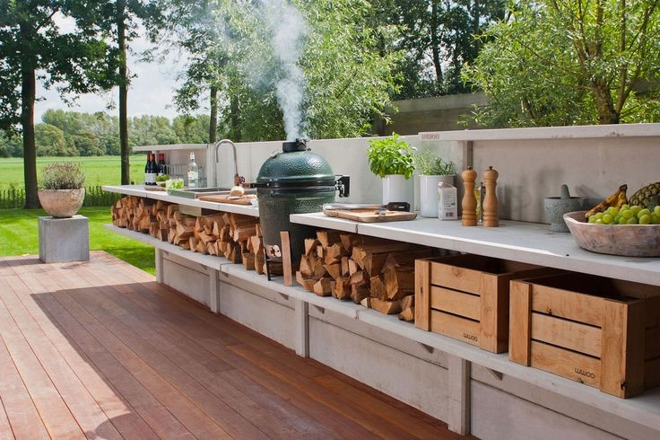 WWOO outdoor kitchen - a true outdoor kitchen! bet...