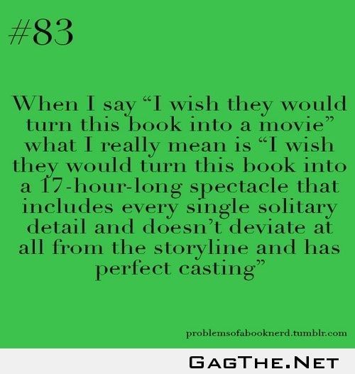 | Problems Of A Book Nerd #83: "When I say 'I wish...