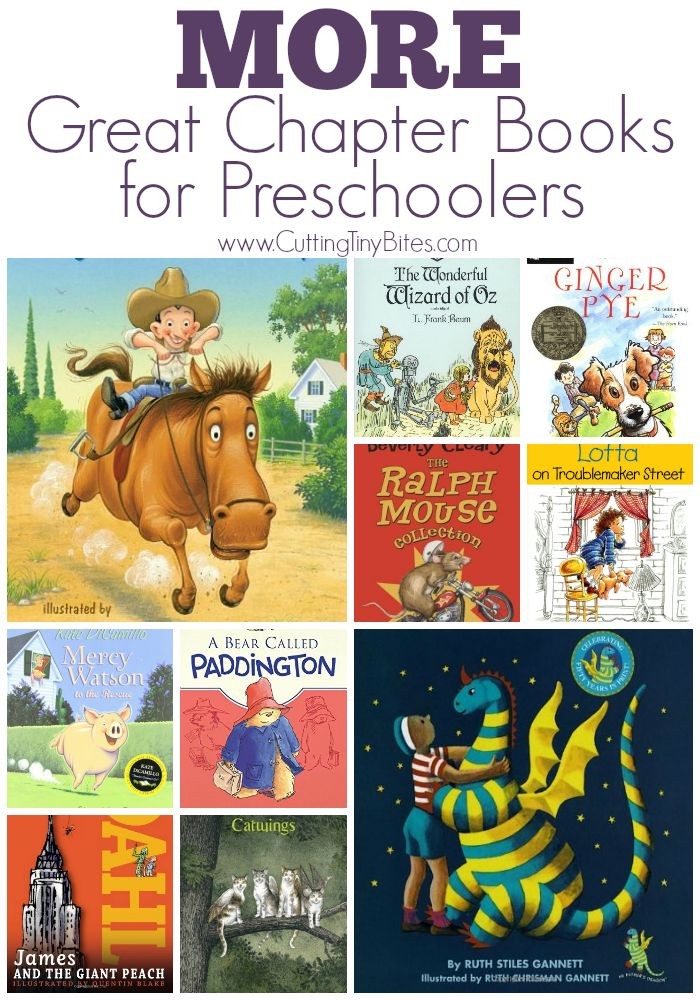 MORE Great Chapter Books for Preschoolers.  Whethe...