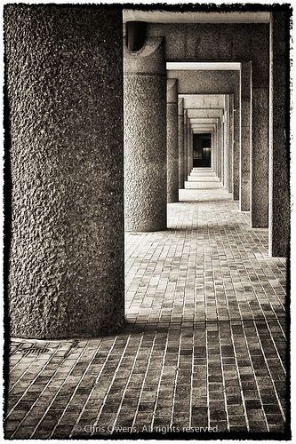 Walkway at London Barbican