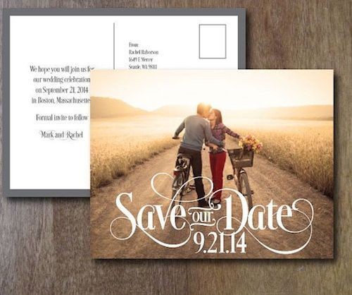Print your own #wedding “Save the Date&#8221...
