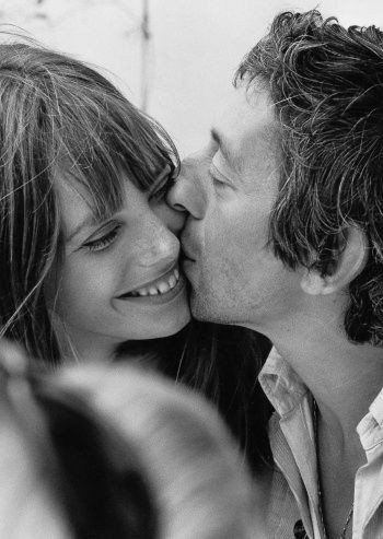 Jane Birkin and Serge Gainsbourg.