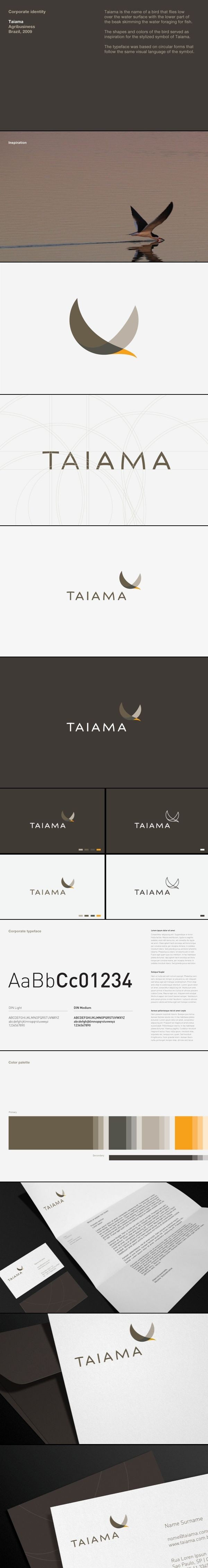 Taiama Logo Design by Roger Oddone of SF, CA. Eleg...