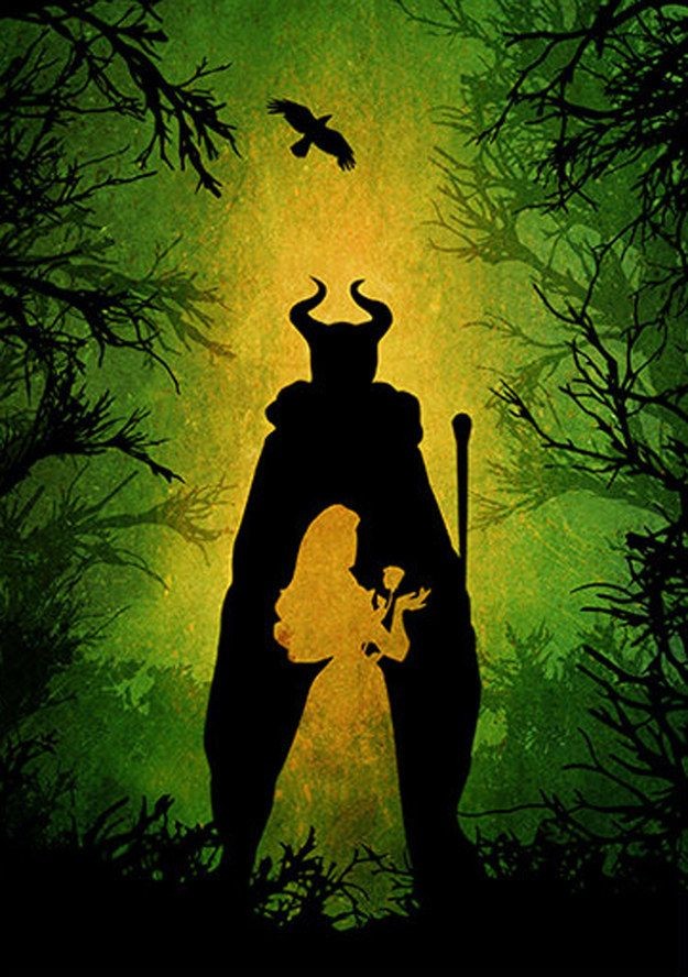 Malificent | 28 Minimalist Posters For Your Disney...