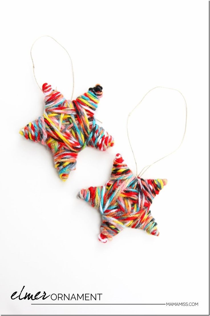 Elmer Ornament - by @mamamissblog #KidMadeChristma...