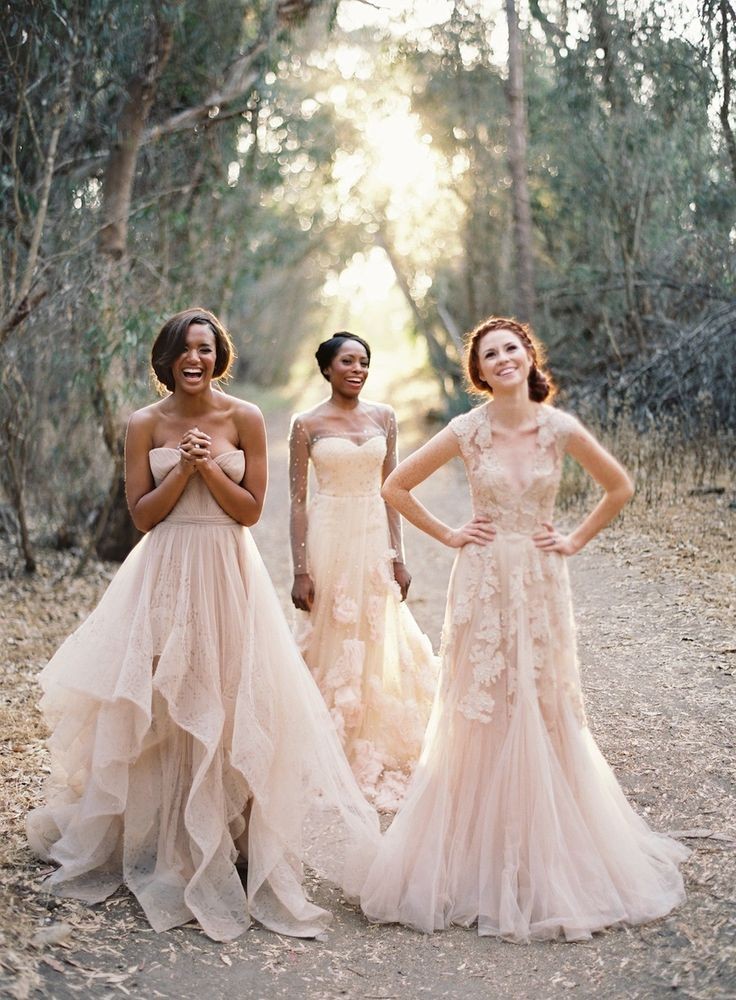 Bridesmaids ~ love the light, laughter, and fact t...