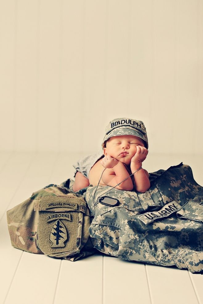 Military Newborn Photography....maybe something si...
