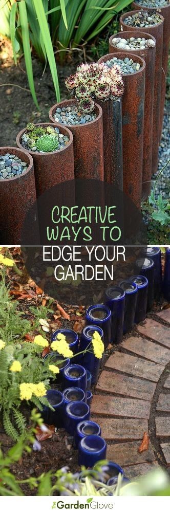 Creative Ways to Edge Your Garden • Tips &am...