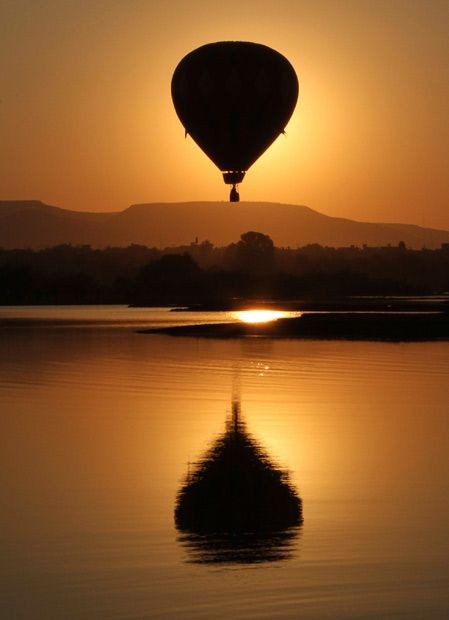 ride in a hot air balloon. I'm totally terrified t...