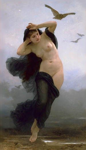 Night  William-Adolphe Bouguereau