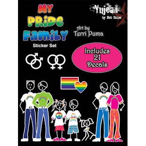 LGBT Gay & Lesbian Family Pride Car Sticker /...