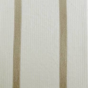 Antigua Gold Striped Linen Sheer Fabric