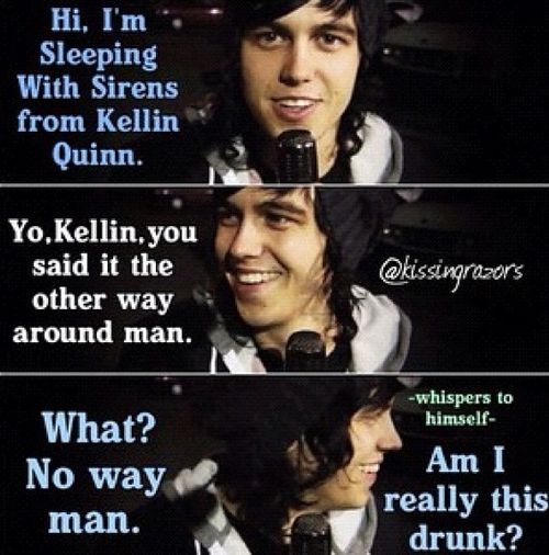 Funny Sleeping with Sirens Quotes