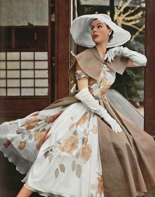 1950s floral style. I could see that my Mom would...