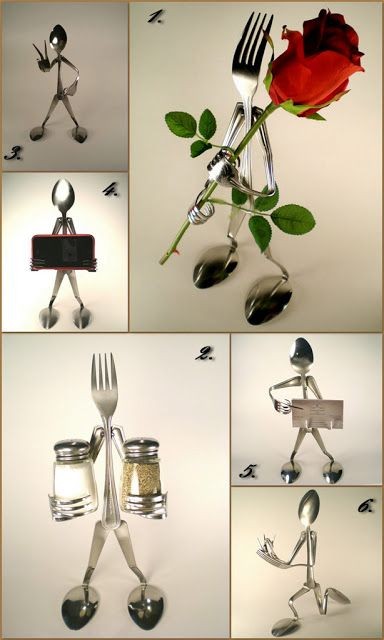 spoon and fork art | likefun.me