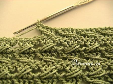 Samurai Crochet Relief Stitch Tutorial - Pattern I...