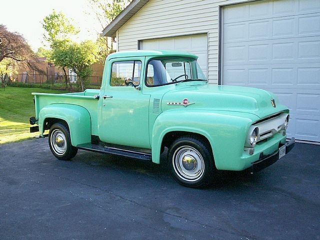 1956 Ford F100 - oohh....Wayne would have liked th...