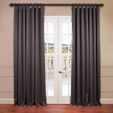 Anthracite Grey Extra Wide Blackout Curtain