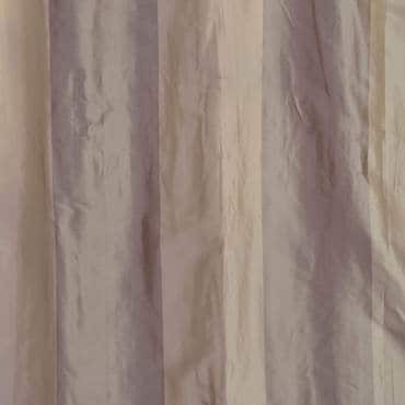 Brighton Grey Silk Stripe Fabric