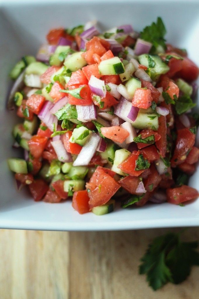 Jerusalem Salad - quick, healthy, and delicious!...