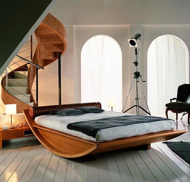 cool bed  #bedroom décor, beds, headboards, f...