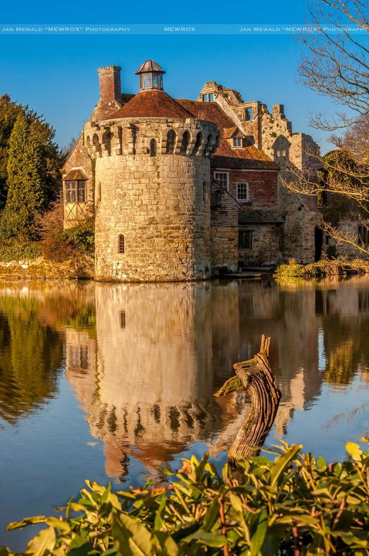 Scotney Castle in Kent, England