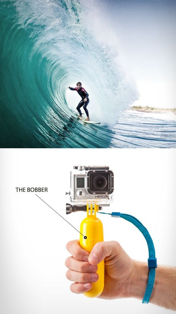 Go Pro octomask connects the go pro to a diving ma...