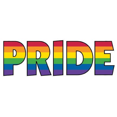 Rainbow Gay Pride Sticker - Gay & Lesbian Deca...