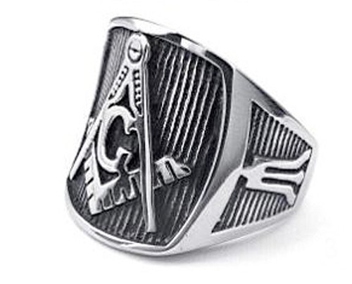 Freemason Ring / Masonic Rings for sale - Steel Co...