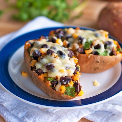 4 sweet potatoes  2 oz of low fat cream cheese  1...
