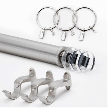 Glass Stacked Rod Set - Nickel