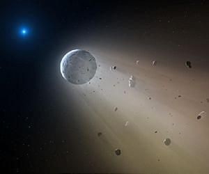 Cosmic 'Death Star' is destroying a planet