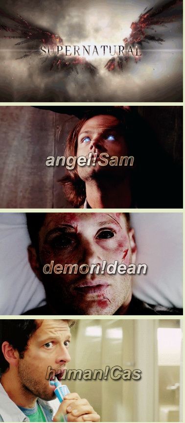 [GIFSET] How Supernatural was seriously messed up...