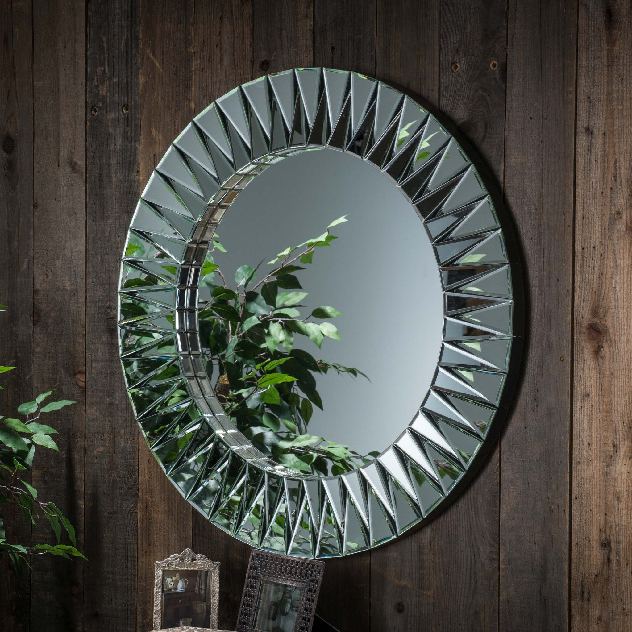 Vermont Round Deco Mirror