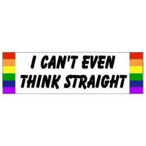Can't Even Think Straight - Rainbow Pride LGBT...