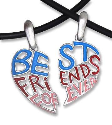 Two Piece Light Cut Out - Best Friends Forever (BF...